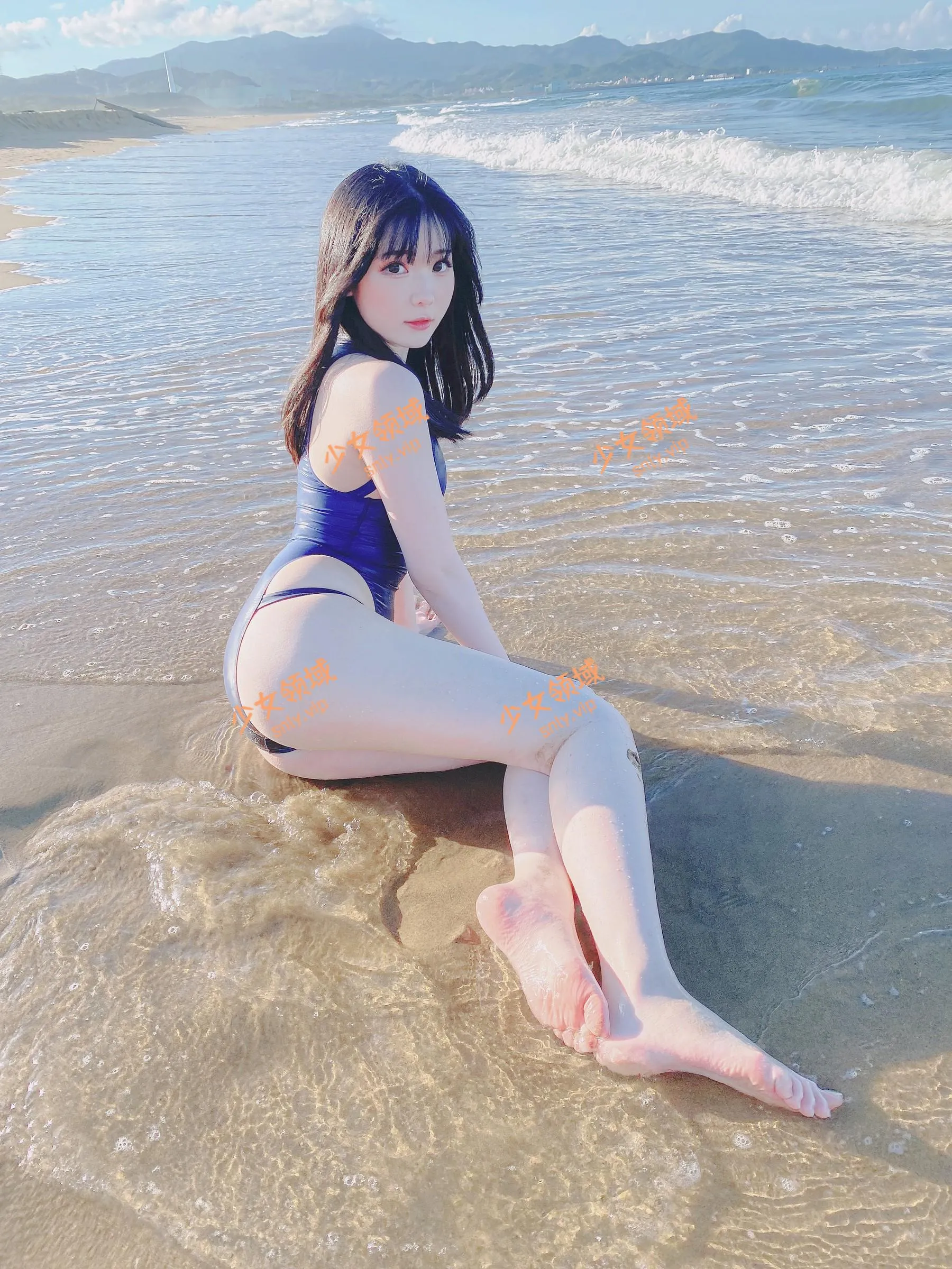 霜月shimo – NO.62 Fantia 2022年10月会员合集5期-2022-10-17 競泳水着 [27P]插图6